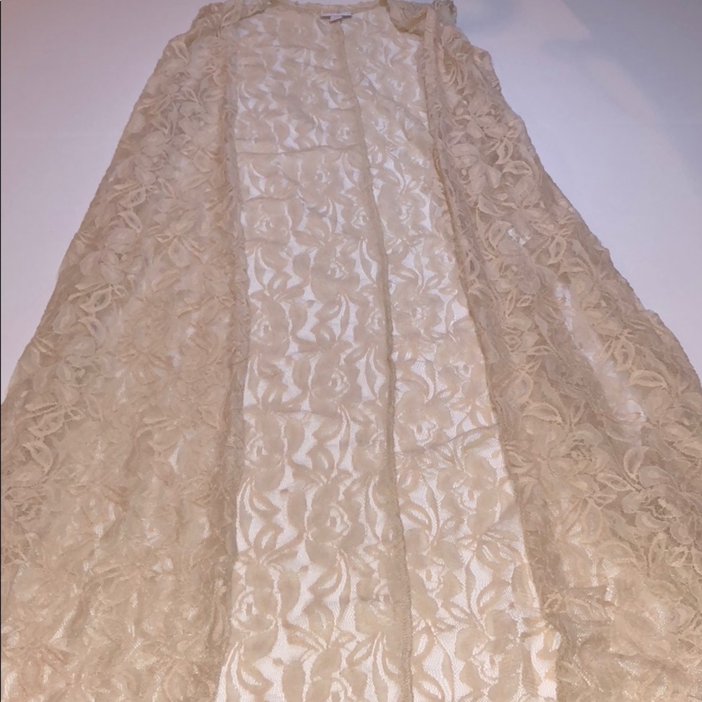 LuLaRoe Lace Joy Vest